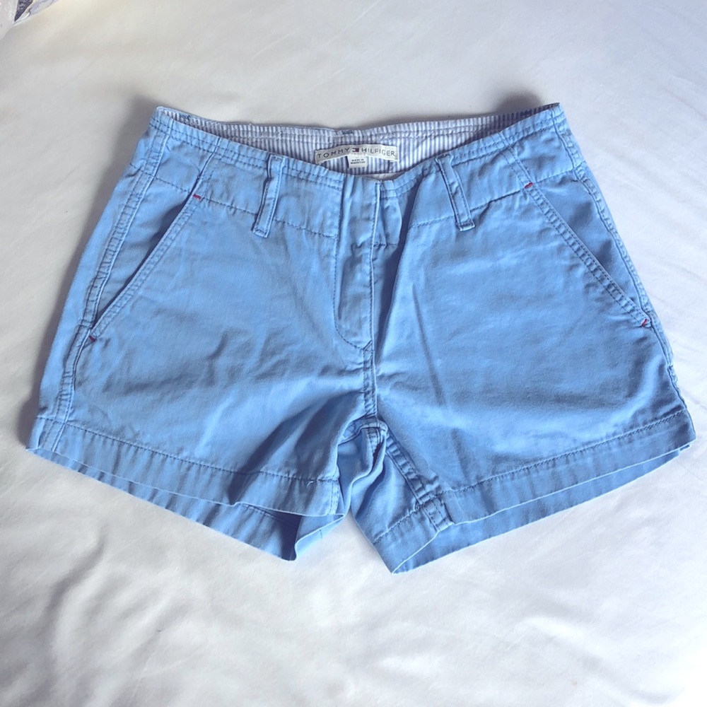 Tommy Hilfiger shorts baby blue size 2